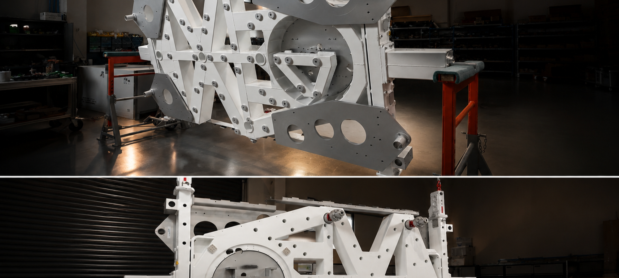 OUTILLAGE MGSE HAUTE PRÉCISION POUR RADIATEUR SPATIAL DMPR