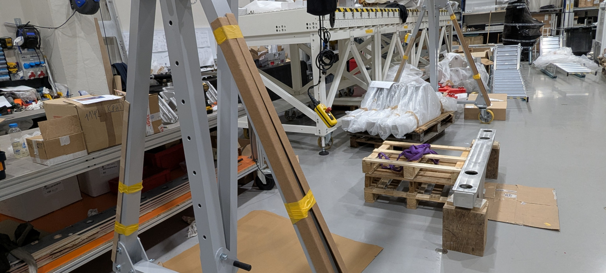 MECHANICAL GROUND SUPPORT EQUIPMENT (MGSE) FOR THE HUMMINGSAT ASSEMBLY AND INTEGRATION PROGRAM