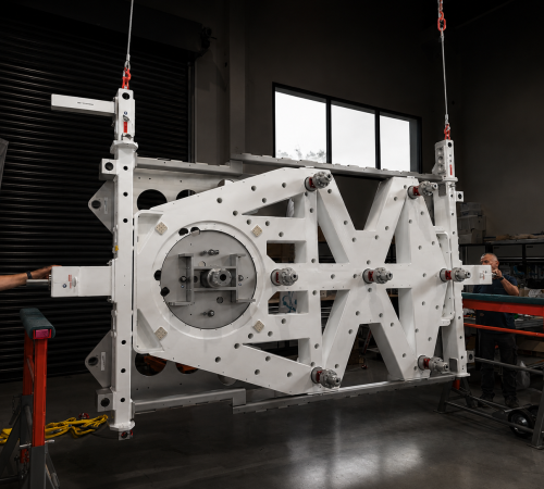 OUTILLAGE MGSE HAUTE PRÉCISION POUR RADIATEUR SPATIAL DMPR