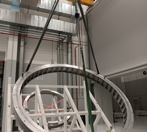 HANDLING AND INTEGRATION RINGS FOR THE I-HAB MODULE
