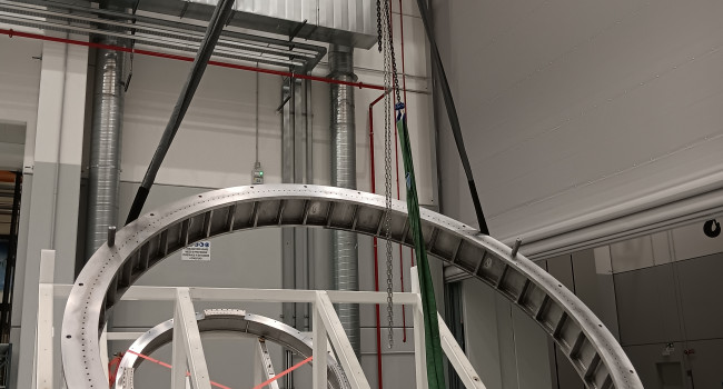 ANNEAUX DE MANUTENTION ET D'INTÉGRATION POUR LE MODULE I-HAB