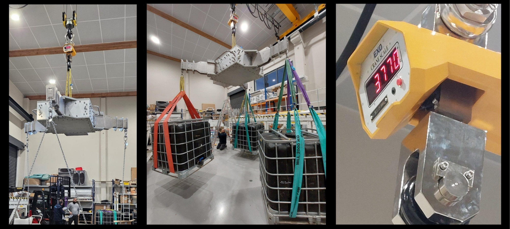 VERTICAL OPTSAT HOISTING DEVICE